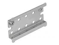 DELOCK – DIN Rail Stainless Steel with End Stop for Wall Mounting (66083)