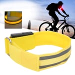 Reflective LED Light Armband With Double Luminous Strips USB Ch GF