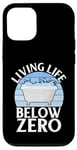 Coque pour iPhone 12/12 Pro Bain glacé Living Life below Zero