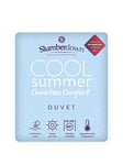 Slumberdown Cool Summer Coverless Comfort Duvet- Blue