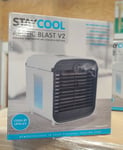 STAYCOOL ARCTIC BLAST V2 PERSONAL EVAPORATIVE AIR COOLER AND DIFFUSER WHITE