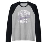 Didgeridoo Player Traditional Music Australian Culture Raglan Baseball Tee