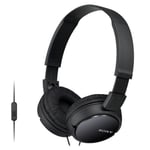 Sony Headset MDR-ZX110AP Svart (MDRZX110APB.CE7)