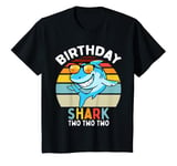 Youth 2nd Birthday Boy Shark 2 Year Old Boys Matching Family T-Shirt