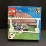 LEGO SPORT / Set 3413 Goalkeeper [New/Sealed] Vintage Football Neuf