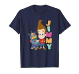 Jimmy Neutron Goddard And Jimmy Portrait Letter Stack T-Shirt