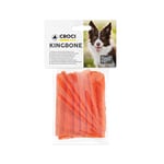 Croci King Bone Twisted Stick - Os pour Chien au goût de Bacon, collation à mâcher Premium pour Chiens en Peau de Vache Naturelle, bâton Dentaire pour Le Nettoyage des Dents, 10 mm - 20 pcs