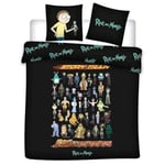 P.Derive RICK & MORTY - Duvet Cover 240x220cm - Story Train NEW