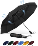 Repel Umbrella Windproof Travel Umbrella - Compact, Light, Automatic, Strong an