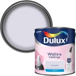 Dulux Matt Emulsion Paint For Walls And Ceilings - Violet White 2.5 Litres