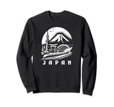 Japan Souvenir Mt Fuji Tokyo Tower Torii Shinkansen Souvenir Sweatshirt