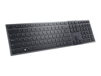 Dell Premier Kb900 - Tangentbord - Samarbete - Bakgrundsbelyst - Trådlös - 2.4 Ghz, Bluetooth 5.1 - Qwerty - Usa, Internationellt - Grafit - Med 3 Års Avancerad Utbytesservice