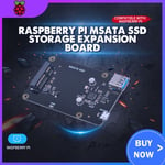 Raspberry Pi mSATA SSD Storage 6 000 Board,X850,V3.1,USB 3.0 Extension Board Tech pour Raspberry Pi 3 Model B +(Plus),3B,2B