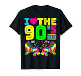 Heart 90s 1990s Fashion Theme Party Outfit Nineties Costume T-Shirt