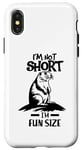 iPhone X/XS funny Prairie Dog Im not short im fun size Case