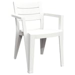 Keter - Chaise chaise Julie Garden Effect White - White
