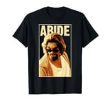 The Big Lebowski Abides The Dude Portrait Panel T-Shirt