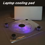 Laptop Cooling Pad for 12" 13" 14" 15" inch USB Cooler Stand Tray 1 FAN UK