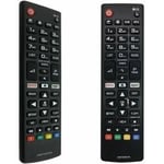 Nouveau Remplacée Telecommande LG AKB75095308 pour Telecommande LG Smart TV - Aucune Configuration REQUISE Telecommande Universelle LG AKB75375608 AKB75675311 AKB69680403 AKB73975728