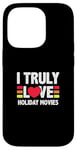 Coque pour iPhone 14 Pro J'aime vraiment les films de vacances