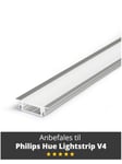 Light Solutions Aluminum profile - Model G for Philips Hue and LIFX - Alu