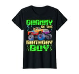 Grandma Of The Birthday Boy Monster Truck Bday Celebration T-Shirt