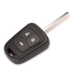 NUIOsdz 2/3 Button Car Rplacement Key Shell Car Key Protection Shell,For Chevrolet Camaro Sonic Cruze Malibu Volt Equinox