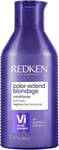 REDKEN Purple Conditioner, For Blonde Hair, Vi Violet Pigment, Color Extend Blo