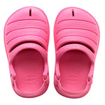 Havaianas HAV Baby Clog Cyber 25/26 Chaussures de Gymnastique Unisexe pour bébé, CIBER Pink, 26 EU, Cyber Rose, 26 EU