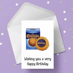 Terry's Chocolate Orange Birthday Card