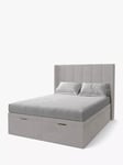 Koti Home Adur Upholstered Ottoman Storage Bed, King Size