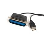 StarTech.com Câble adaptateur USB vers port parallèle pour imprimante - 1.8 m