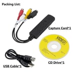 Carte de capture audio vidéo USB 2.0,convertisseur TV DVD VHS,adaptateur TV DVR - Type Video Capture Card