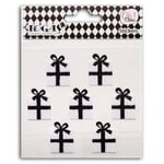 Stickers cadeaux noirs & blancs