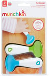 Munchkin Scooper Spoons Green & Blue 2pk Baby & Toddler Feeding Accessories New