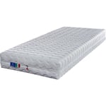 Matelas 23 cm Ferme 140x190 Mémoire de Forme + embourrage 100 % polesther - âme 100 % polyuréthane poli lattex - Déhoussable 4 C™tés Lavable 30 ¡ +