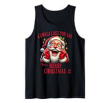 Kamala Lost Merry Christmas - Funny Christmas 2024 Election Tank Top