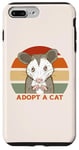 iPhone 7 Plus/8 Plus ADOPT A CAT Funny Possum Opossum Street Cats Cute Kitty Meme Case