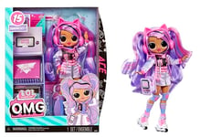 L.O.L. Surprise! OMG Fashion Doll Ace with 15 Surprises - Doll Including Gaming Themed Fashions and Accessories – Great for Kids Ages 4+