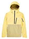 2025BURTON AK VELOCITY GORE-TEX 2L ANORAK SNOWBOARD JACKET BUTTER MUSHROOM LARGE