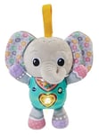 VTech Baby Cuddle & Sing Elephant, Interactive Baby Toy with Lights, Numbers & Songs, Rattle Beads and Textures, Gift for Babies 3, 6, 9, 12 months +, English version