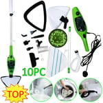 10-in-1 1500W HOT STEAM MOP FLOOR TILE CLEANER & HANDHELD STEAMER WITH PADS PART