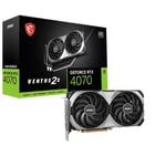 MSI GeForce RTX 4070 VENTUS 2X E 12G OC Graphics Card