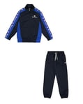 Champion Legacy Retro Sport B (306863) - Special PolyWarpKnit Semidull High-neck Tracksuit, Navy (NNY/BAI), 9-10 years (M) Boys FW24