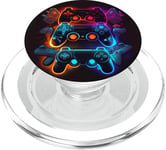 Gamer Esthétique Graphique Jeux Vidéo Adolescents PopSockets PopGrip pour MagSafe