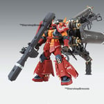 GUNDAM - 1/100 MS-06R Zaku II High Mobility Psycho Ka Model Kit MG Bandai