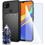 Pack Coque + Verre Trempé + Chargeur Voiture Pour Xiaomi Redmi 9c