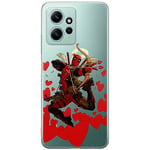 ERT GROUP Coque de téléphone Portable pour Xiaomi REDMI Note 12 4G Original et sous Licence Officielle Marvel Motif Deadpool 011 Parfaitement adapté à la Forme du téléphone Portable, partiel imprimé