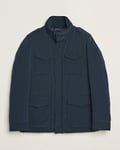 Herno Soft Nylon Field Jacket Navy