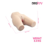 Sex Doll Sex Toy Realistic Ass & Pussy 3.3kg Flesh White Neojoy